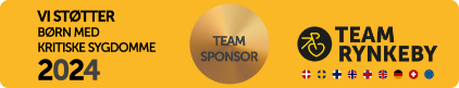 Vi støtter Team Rynkeby